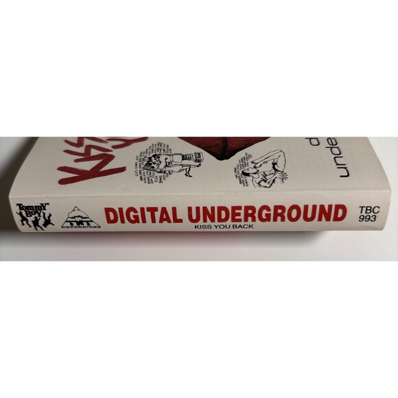 Digital Underground – Kiss You Back Cassette MAXI Single  Tommy Boy 1991 - Picture 7 of 7